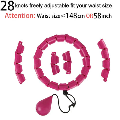 Section Adjustable Sport Hoops Abdominal Waist Exercise