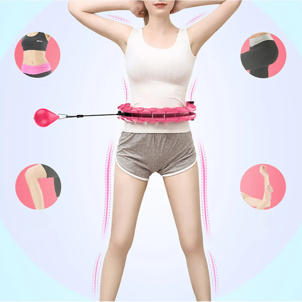 Section Adjustable Sport Hoops Abdominal Waist Exercise