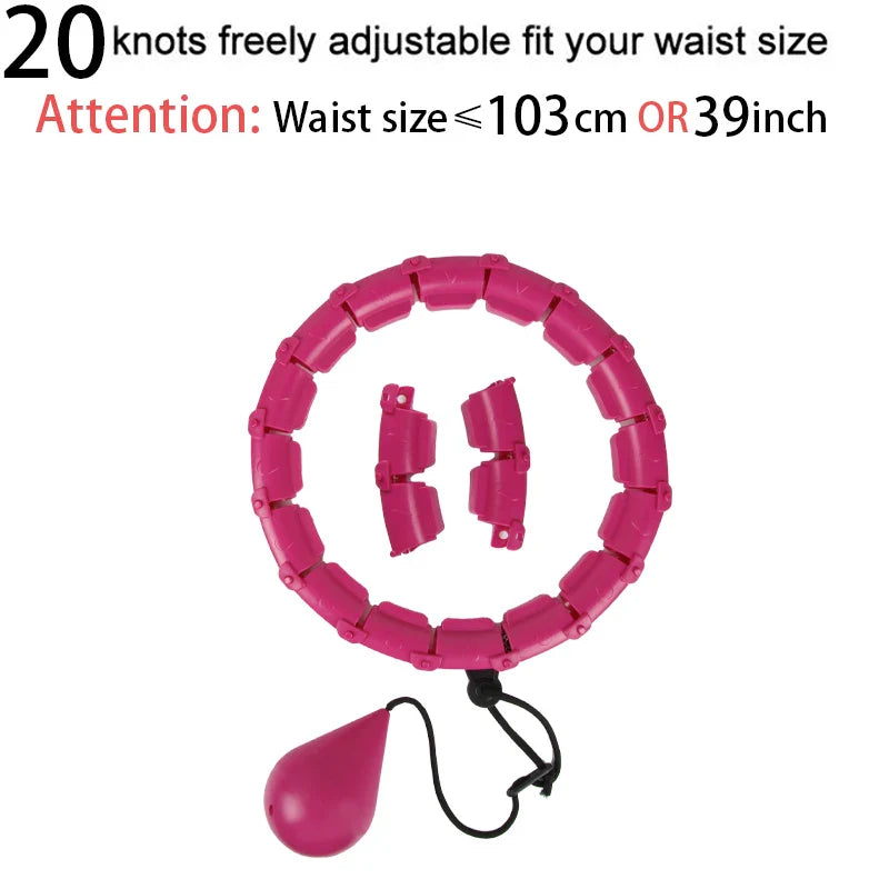 Section Adjustable Sport Hoops Abdominal Waist Exercise